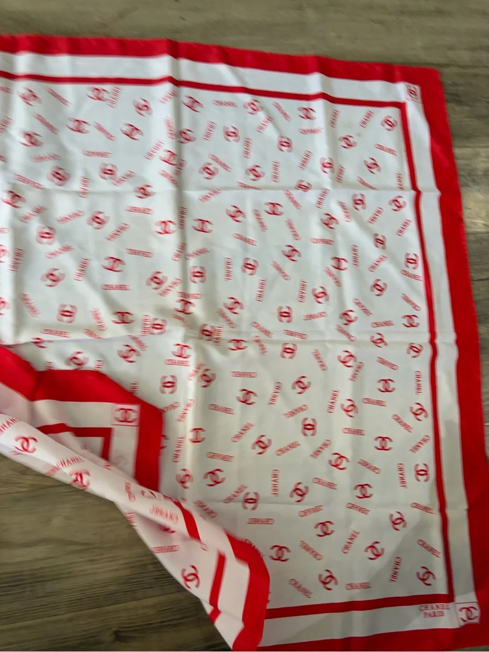 Chanel Silk handkerchief